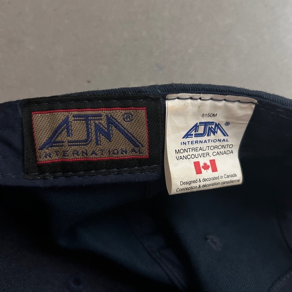 AJM international embroidered navy adjustable hat - Picture 4 of 4